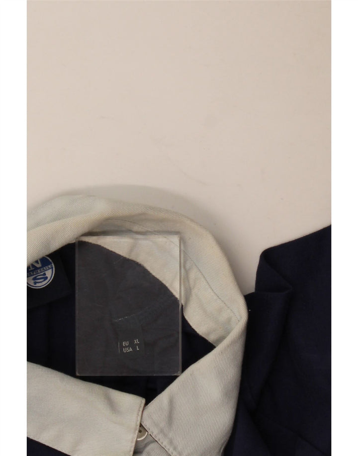 Tricou polo rugby pentru bărbați North Sails XL bleumarin