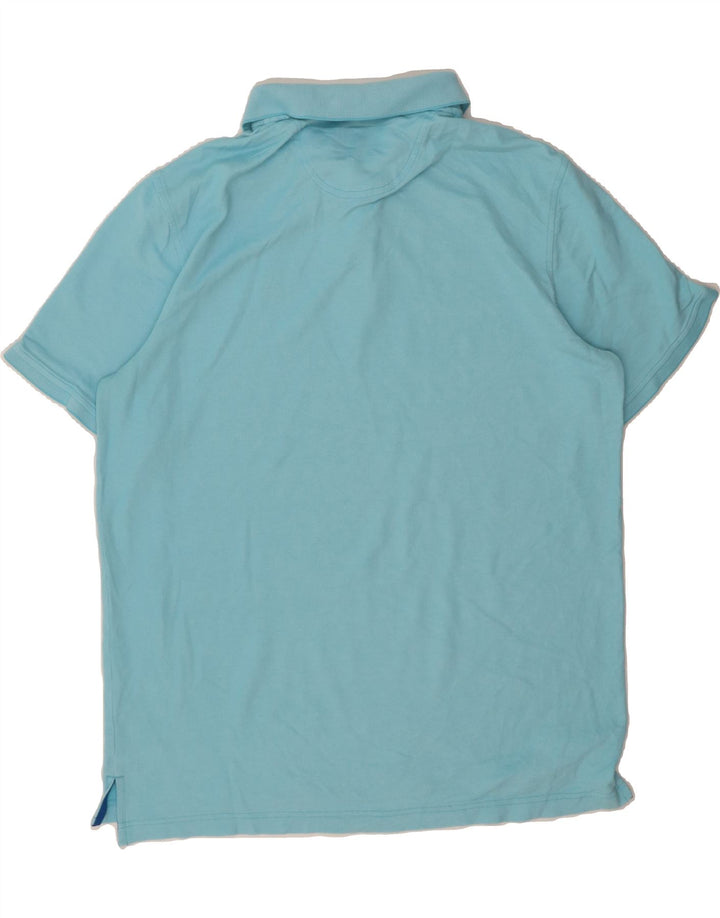 IZOD Mens Stretch Polo Shirt XL Blue Cotton Vintage Izod and Second-Hand Izod from Messina Hembry 