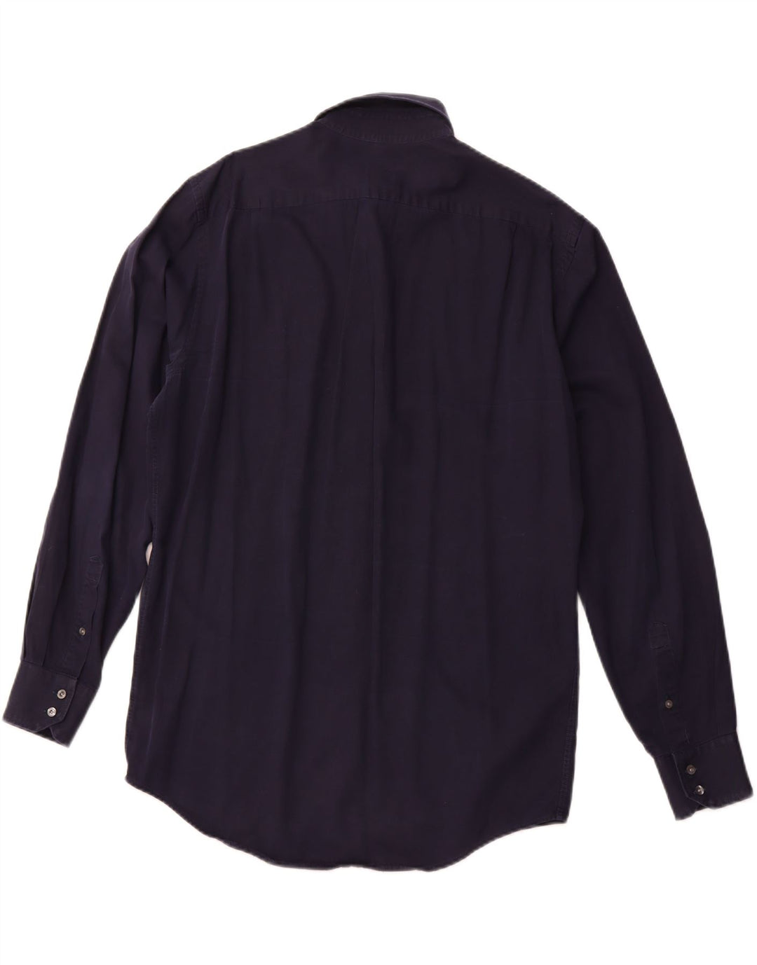 Cămașă LACOSTE pentru bărbați, cu tăiere obișnuită, mărimea 41, medie, bumbac bleumarin