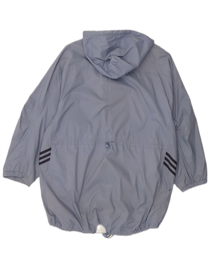Pelernă de ploaie supradimensionată cu glugă ADIDAS UK 12 Poliamidă albastră medie