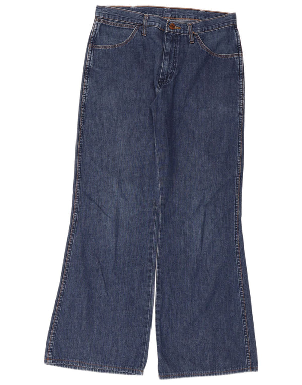 Blugi Wrangler pentru bărbați cu picioare largi W32 L32 bumbac albastru