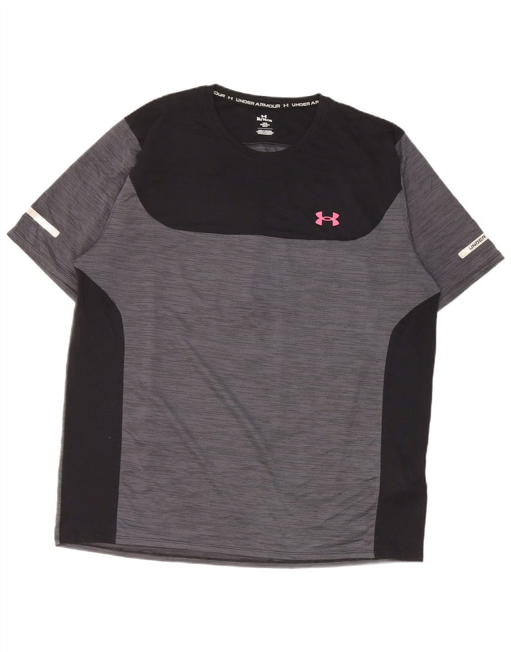 Tricou pentru bărbați Under Armour Top XL Gri poliester color bloc