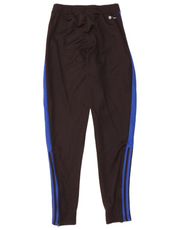 Pantaloni de trening Adidas Aeroready pentru bărbați, negru, poliester color bloc