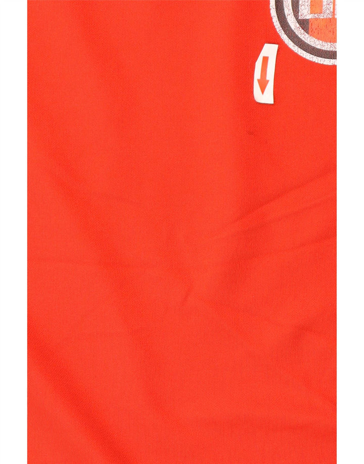 Tricou grafic Puma pentru bărbați Top mare roșu Colorblock