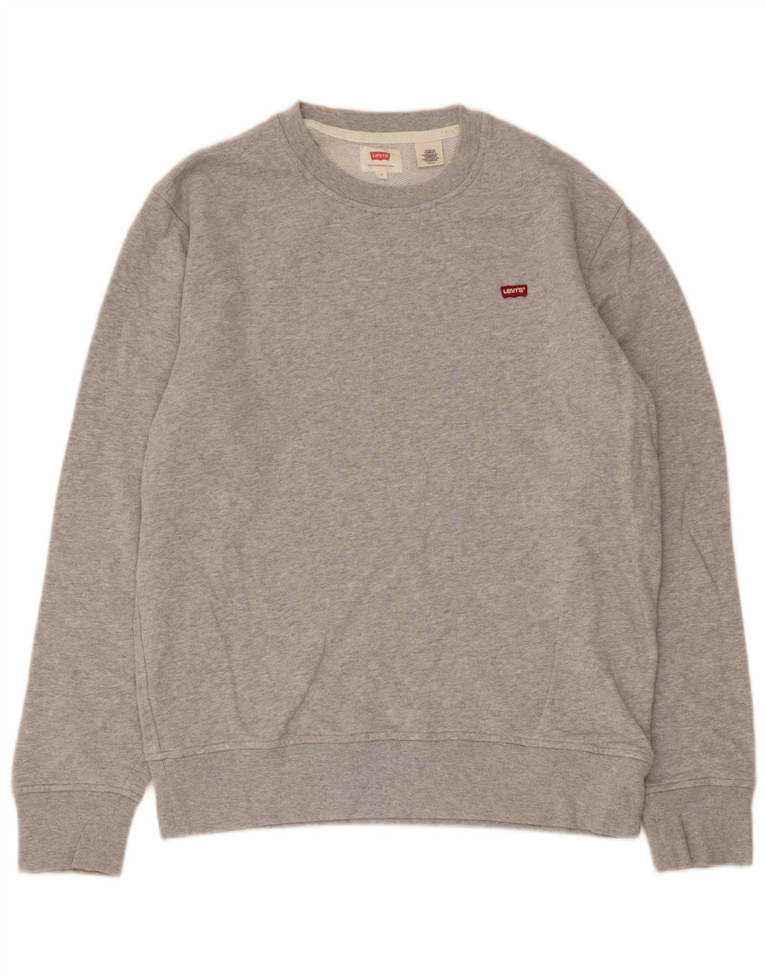 Pulover Levi's pentru bărbați, bumbac cu pete mici, gri