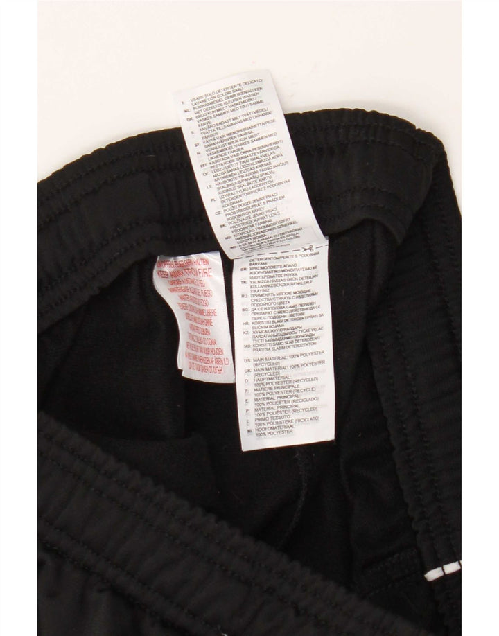 Adidas Băieți Pantaloni Trening Pantaloni Joggeri 13-14 Ani Poliester Negru
