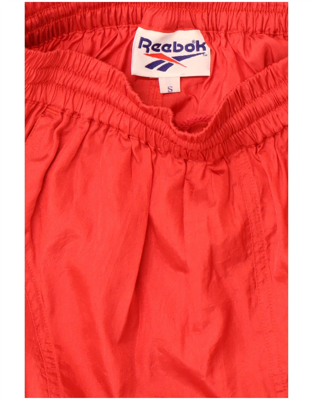 Pantaloni scurti sport REEBOK pentru femei UK 10 Small Red Nylon