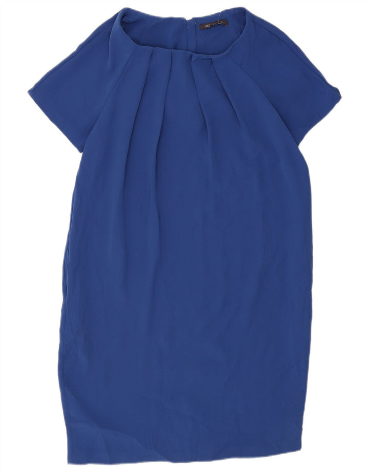 Rochie schimbătoare pentru femei Marks & Spencer UK 10 Small Blue Poliester