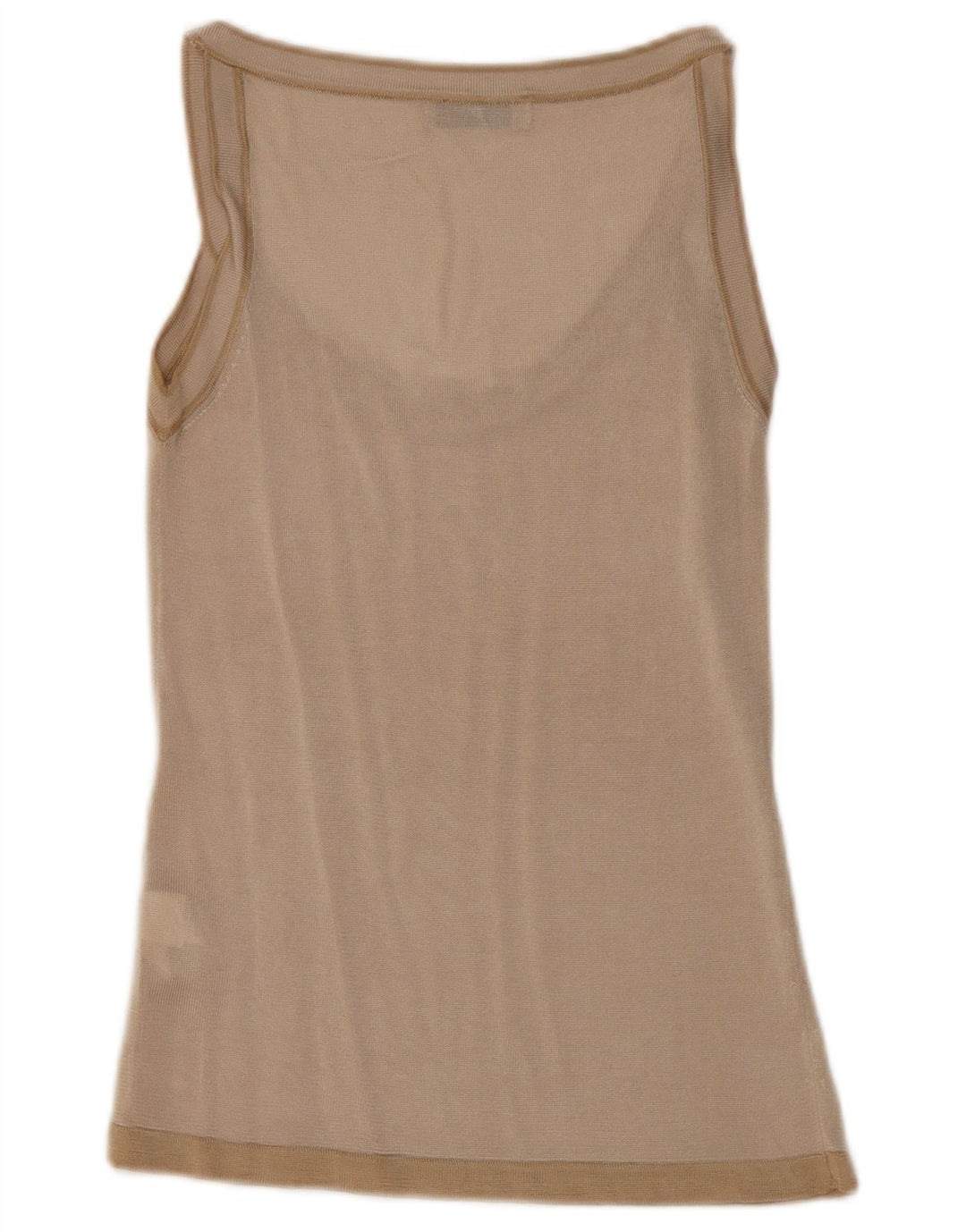 Vest Vest Top Femei Zara UK 12 Medium Bej Viscoză