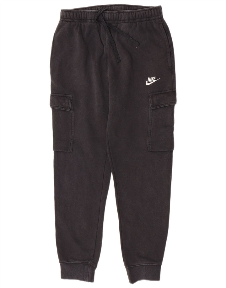 Pantaloni de trening Nike pentru bărbați Cargo Pantaloni de jogging, mici, negru, bumbac