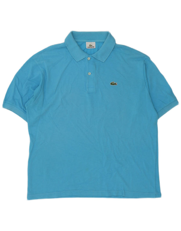 Tricou polo pentru bărbați Lacoste Mărimea 7 2XL Albastru