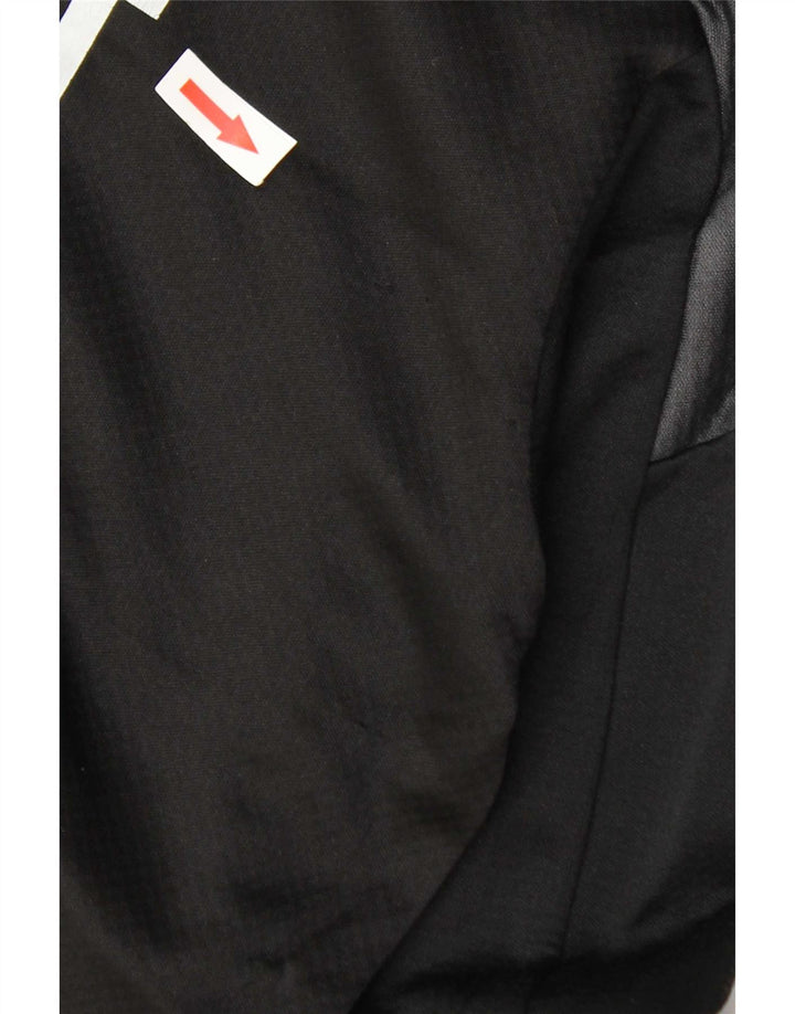 Puma Boys Graphic Top cu mânecă lungă 7-8 ani, negru, color block