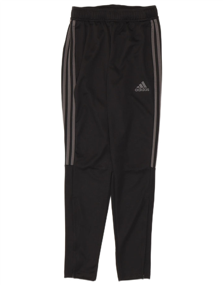 Pantaloni de trening ADIDAS pentru bărbați, poliester negru mic