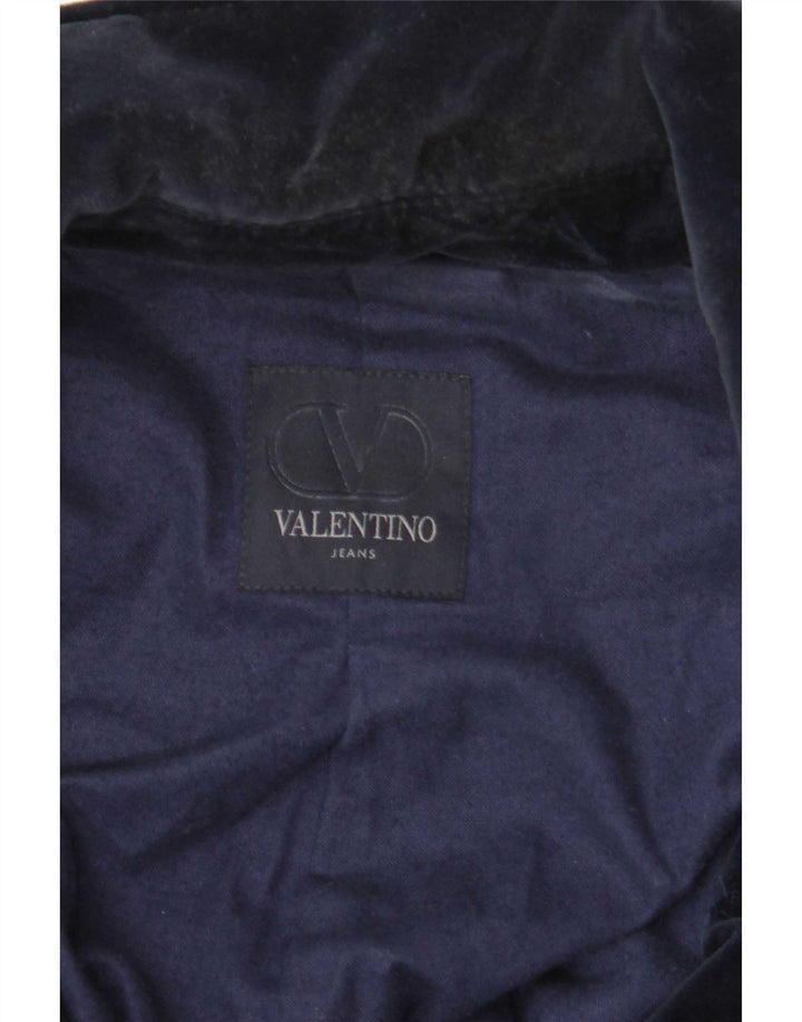 Palton dublu pentru femei Valentino Mărimea 42 Mic Bleumarin