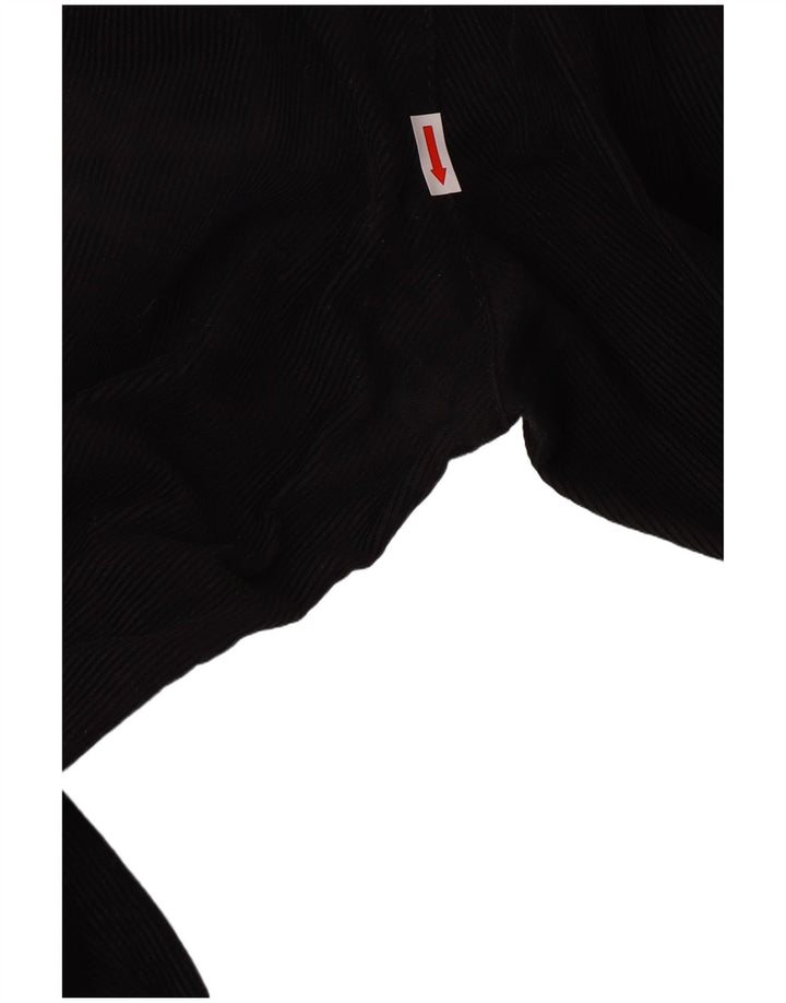 Pantaloni drepti din velur cachi pentru bărbați Dockers L34 L32 Black Classic