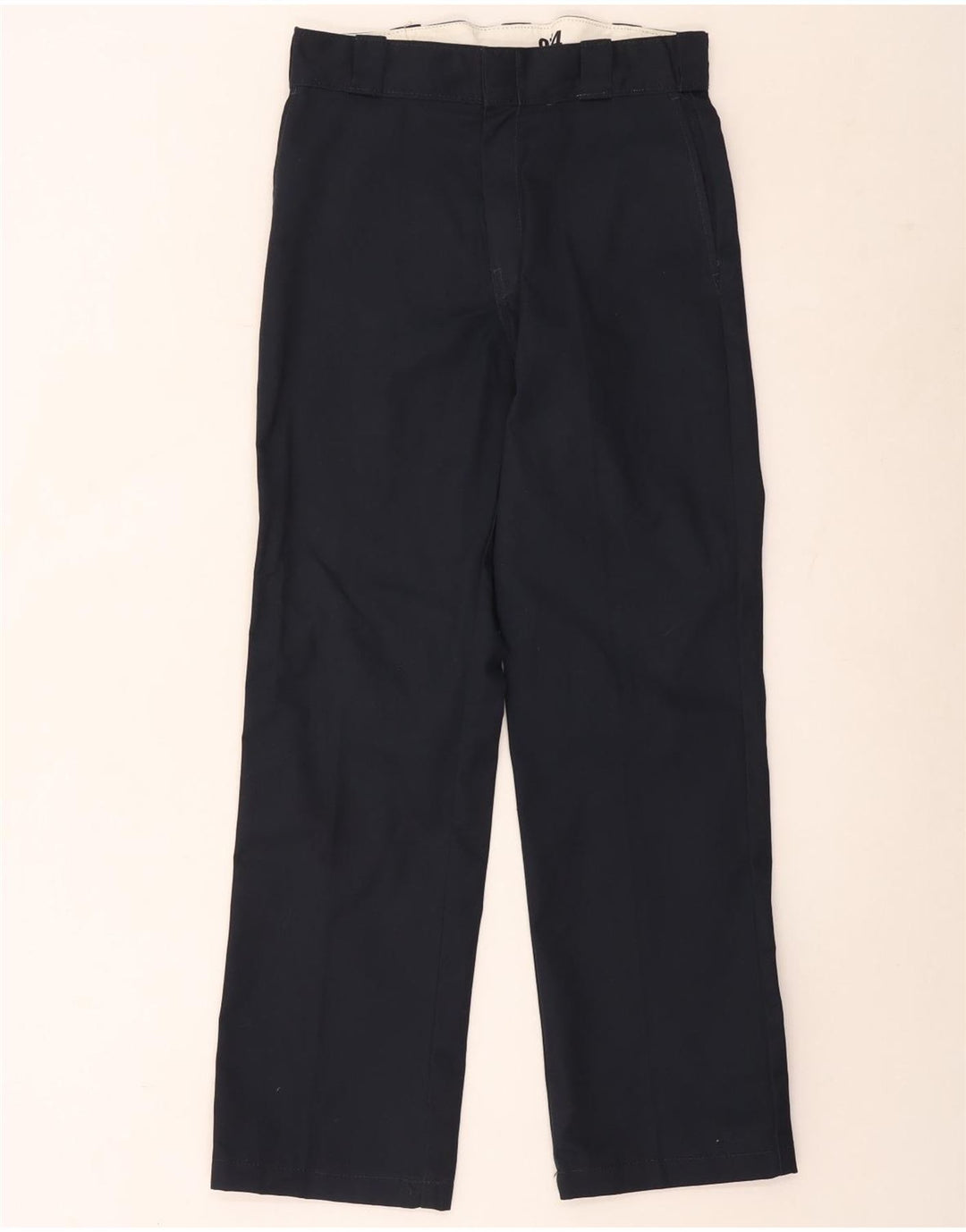 Pantaloni chino drepți pentru bărbați Dickies L31 L32 Poliester bleumarin