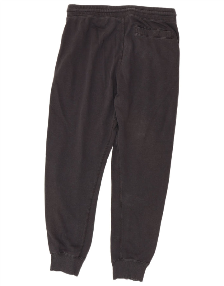 Pantaloni de trening pentru bărbați Adidas Pantaloni de jogging, bumbac mediu negru
