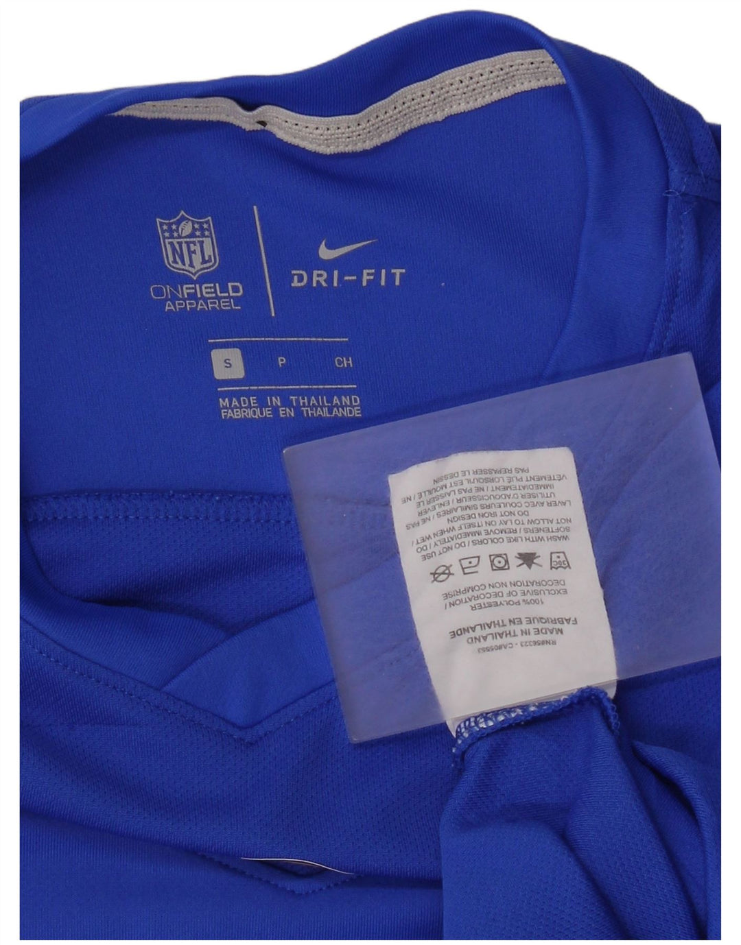 Nike pentru femei Los Angeles Rams Graphic Top cu mânecă lungă UK 10 Small Blue