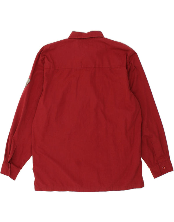 Cămașă Bărbați VINTAGE XL Bumbac Roșu