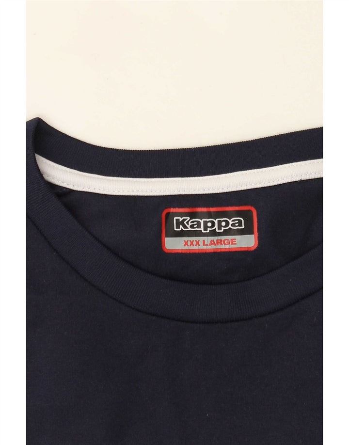 Pulover Kappa pentru bărbați, 3XL, albastru bleumarin