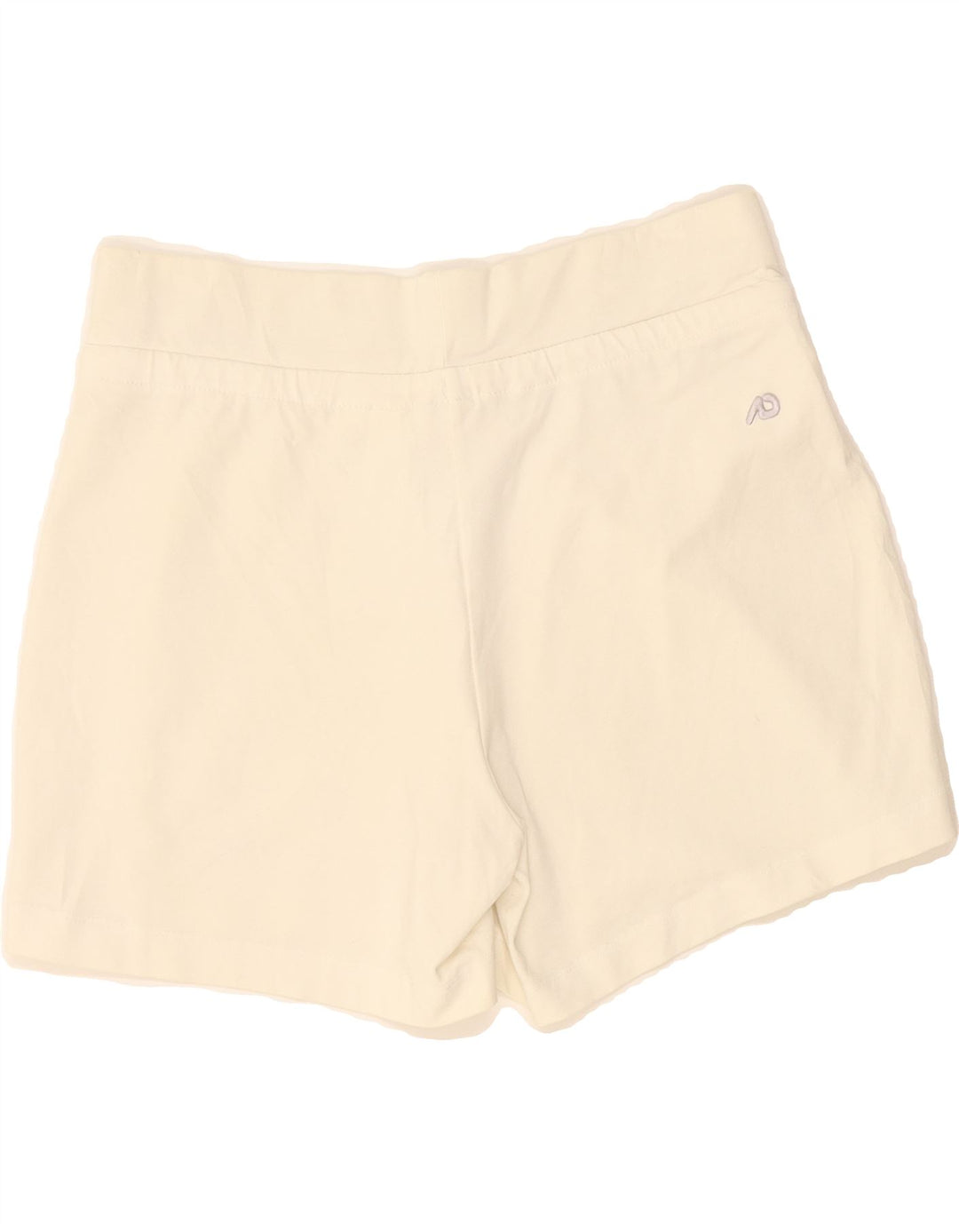 NIKE Womens Sport Shorts UK 12 Medium  Off White Cotton Vintage Nike and Second-Hand Nike from Messina Hembry 