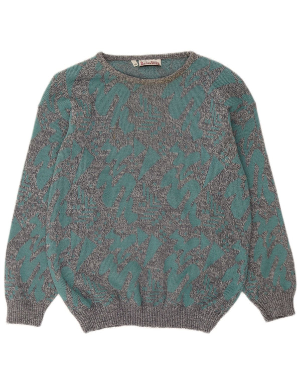 Pulover pentru femei Dolce Vita cu gâtul cu barca UK 14 Medium Blue