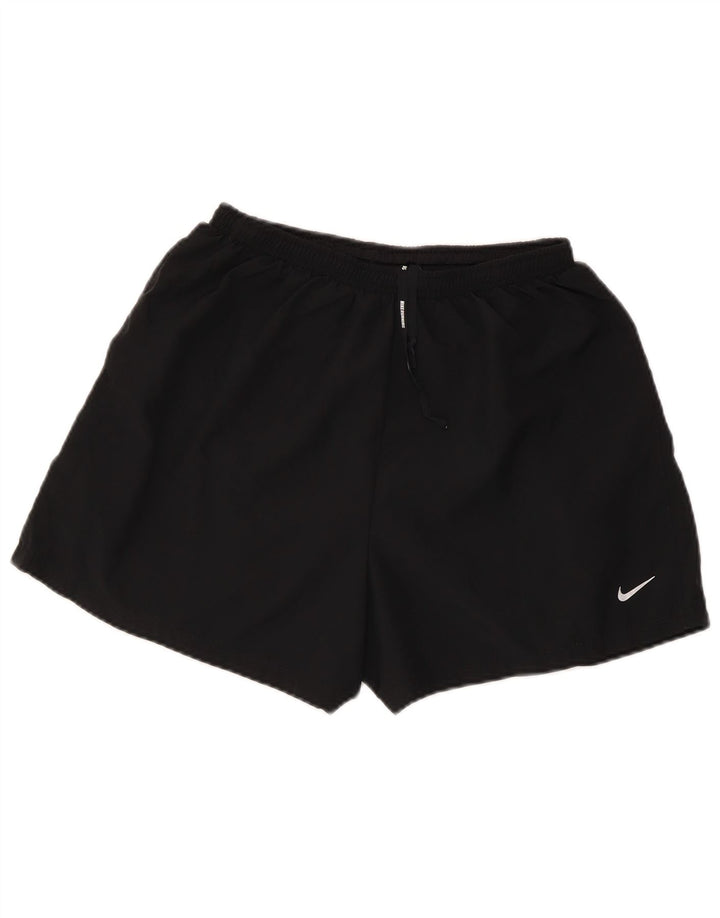 Pantaloni scurți sport obișnuiți pentru femei Nike UK 12 Medium Negru