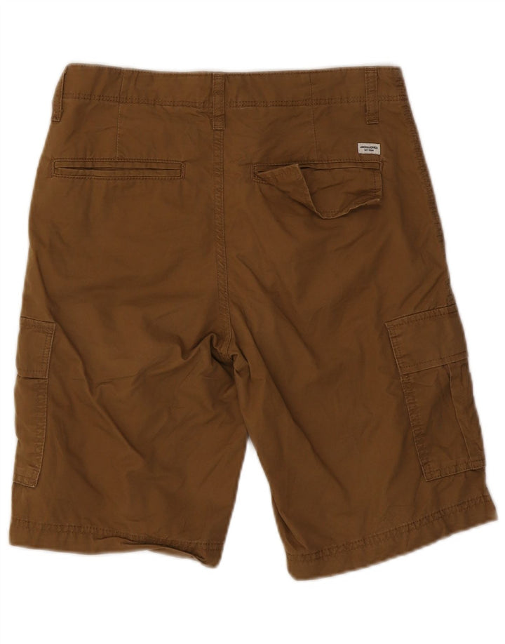 Pantaloni scurți cargo Jack & Jones pentru bărbați XS W30 bumbac kaki