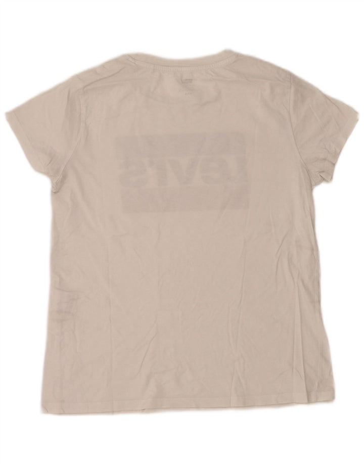 Tricou grafic pentru bărbați Levi's Top Medium White