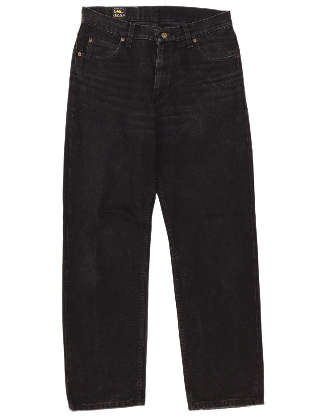 Blugi Lee Brooklyn Straight pentru bărbați W32 L32 bumbac negru