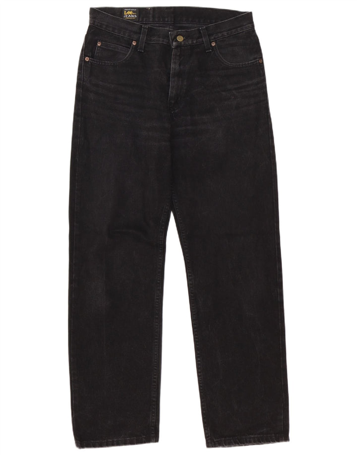 Blugi Lee Brooklyn Straight pentru bărbați W32 L32 bumbac negru