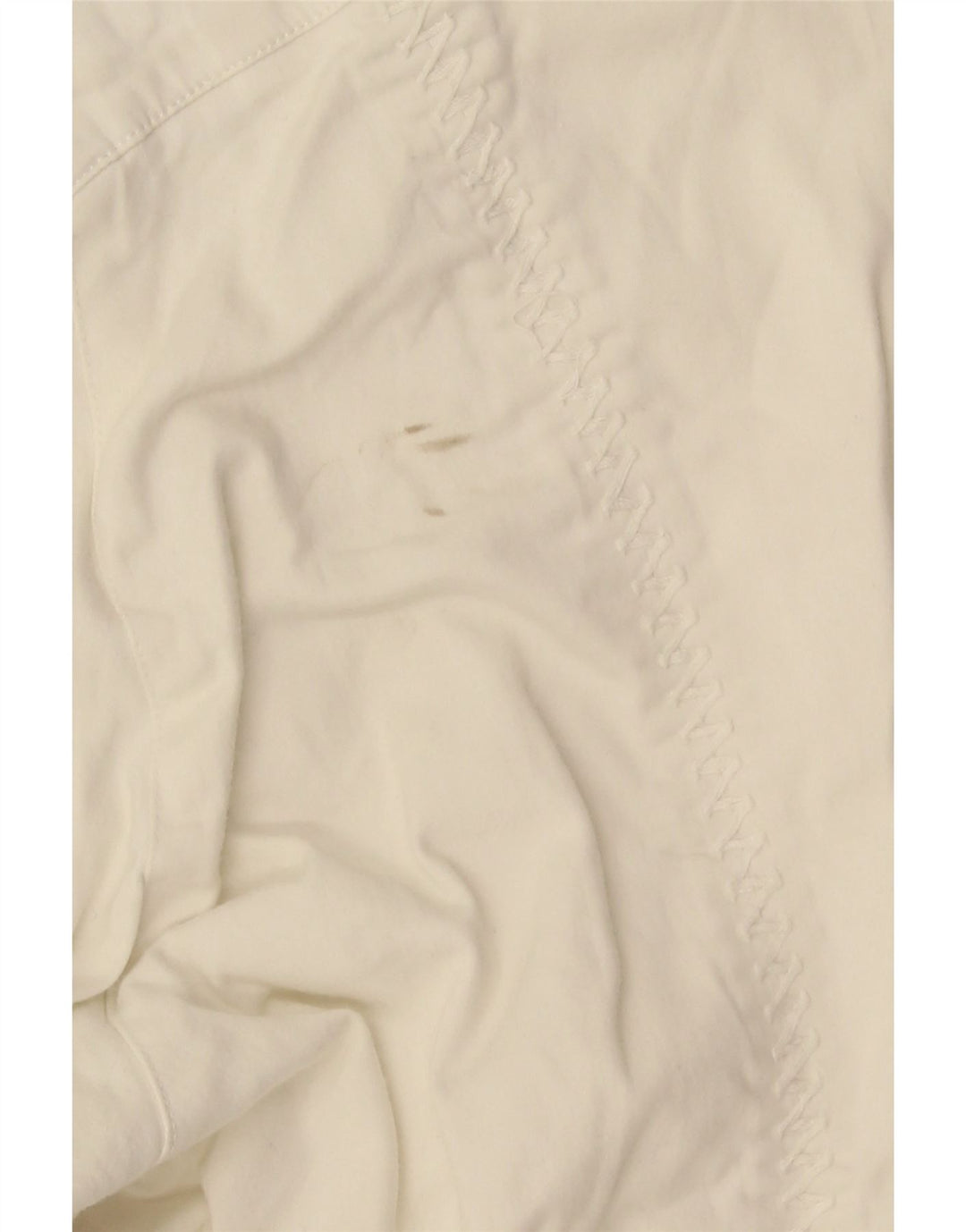 Pantaloni casual drepti pentru femei Marlboro Classics W30 L30 alb