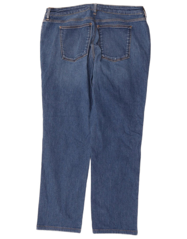 Blugi drepti pentru femei Trussardi W35 L26 Bumbac albastru