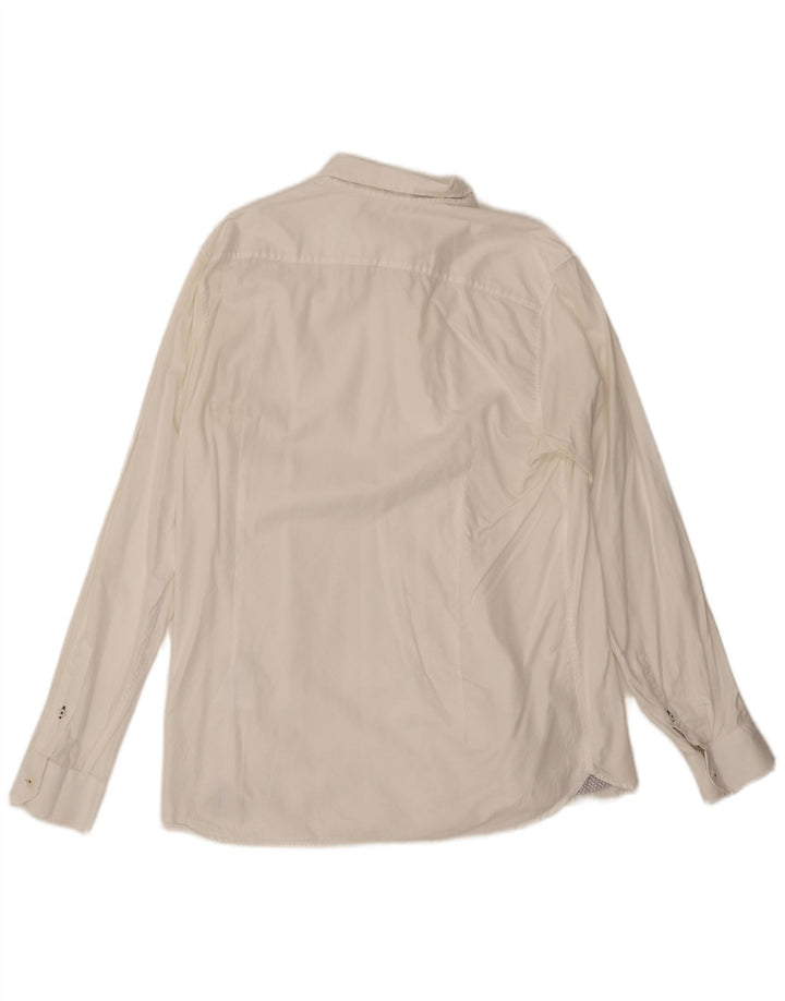 TED BAKER Mens Shirt Size 5 XL White Cotton