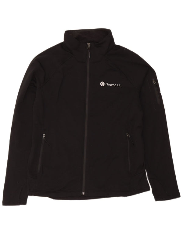 The North Face Womens Graphic Trening Top Jacket UK 14 Large Black Sports