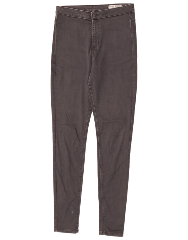 Blugi skinny pentru femei cu talie înaltă Marks & Spencer UK 12 Medium W30 L30 Gri