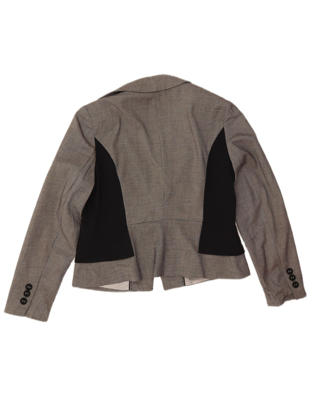 Jachetă pentru femei Marks & Spencer Crop Blazer UK 14, mare, gri Colorblock