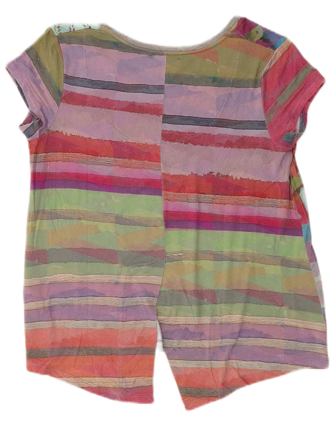 Bluză obișnuită pentru femei Desigual UK 16, mare, multicoloră, viscoză florală
