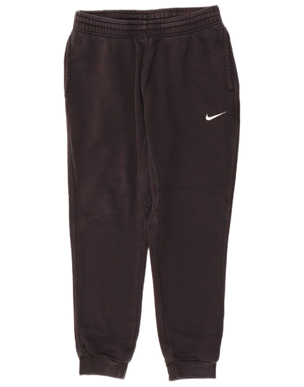 Pantaloni de trening Nike pentru bărbați Joggeri, bumbac mediu negru