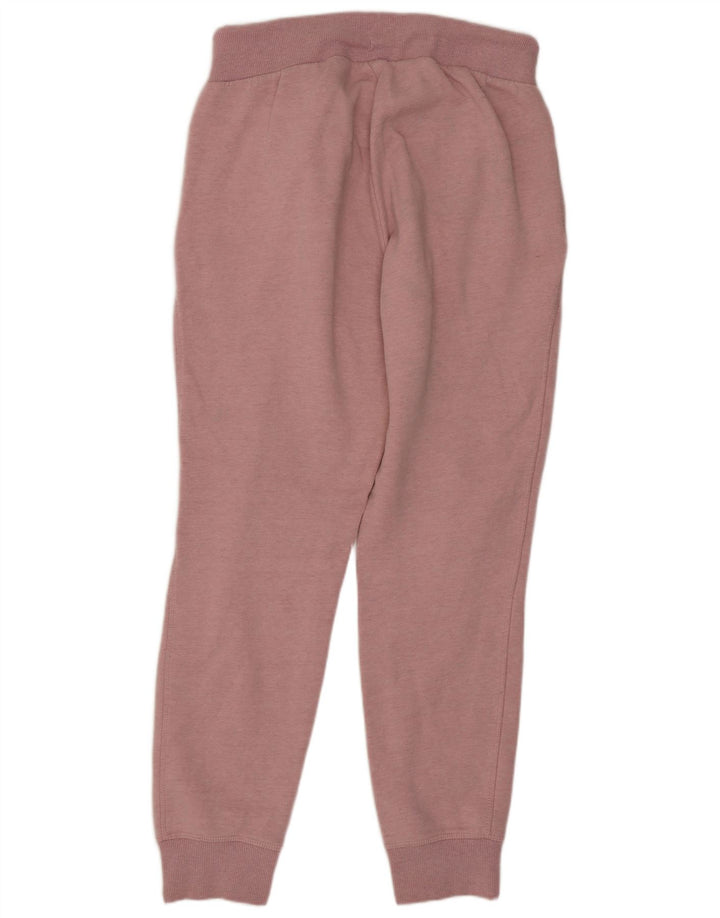 Pantaloni de trening pentru femei Superdry Pantaloni de jogging UK 12 Poliester roz mediu