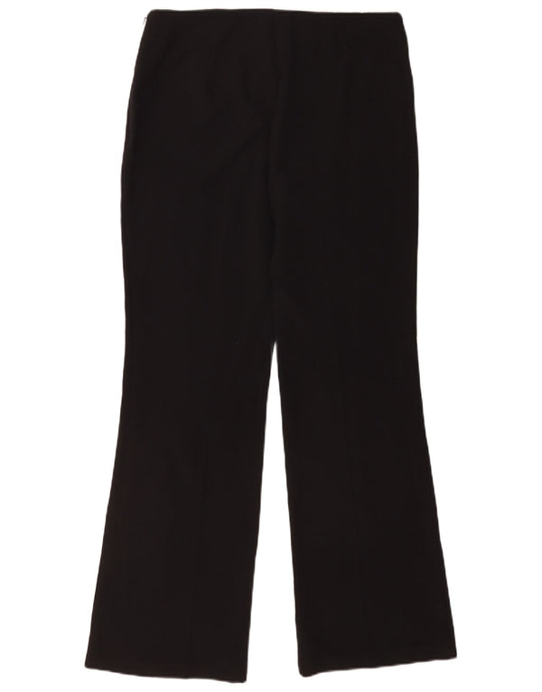 Pantaloni de costum Bootcut pentru femei Marks & Spencer UK 12 Medium W32 L30 Negru