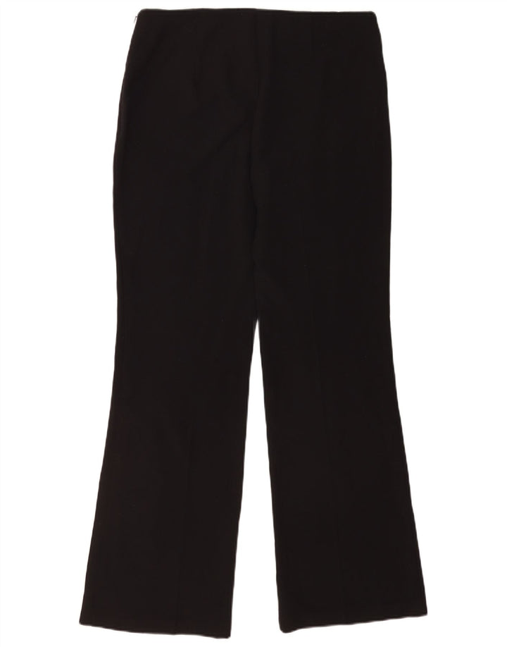 Pantaloni de costum Bootcut pentru femei Marks & Spencer UK 12 Medium W32 L30 Negru