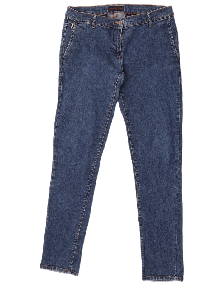 Trussardi Blugi skinny pentru femei IT 40 Small W26 L31 Poliester albastru