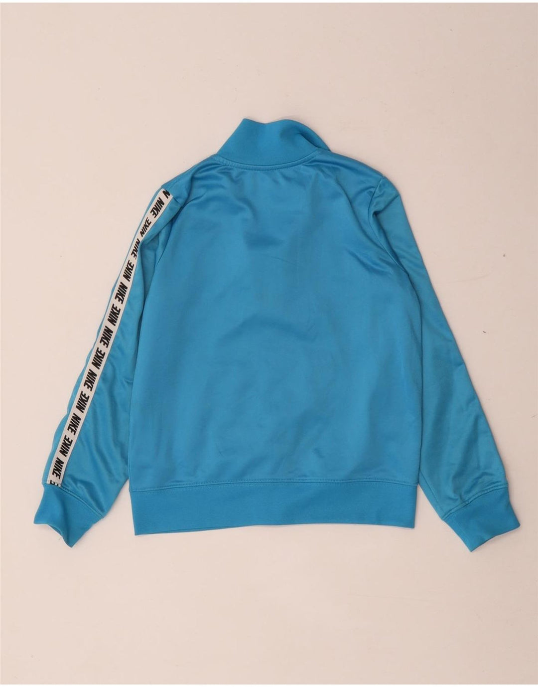 Jachetă de top pentru trening grafic Nike pentru băieți 6-7 ani, mare, albastru, color block