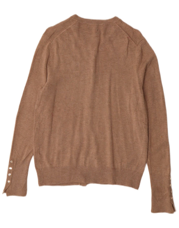 Pulover cardigan pentru femei Zara UK 14 Maro mare