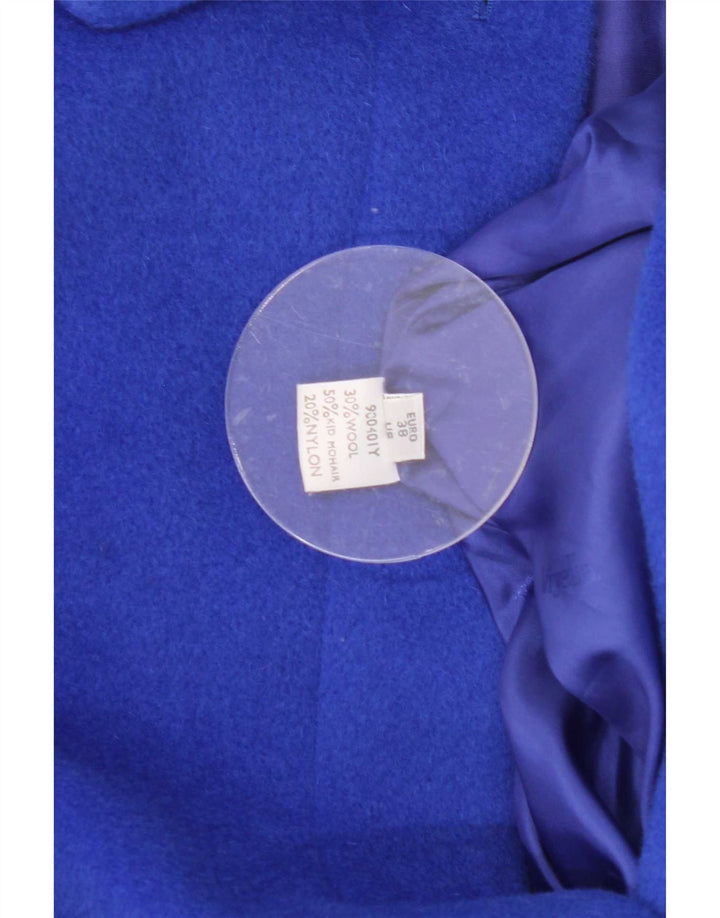 Pardesiu supradimensionat pentru femei Viyella UK 12 Medium Blue Mohair