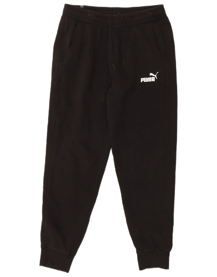 Pantaloni de trening PUMA pentru bărbați Joggeri mari, negru, bumbac