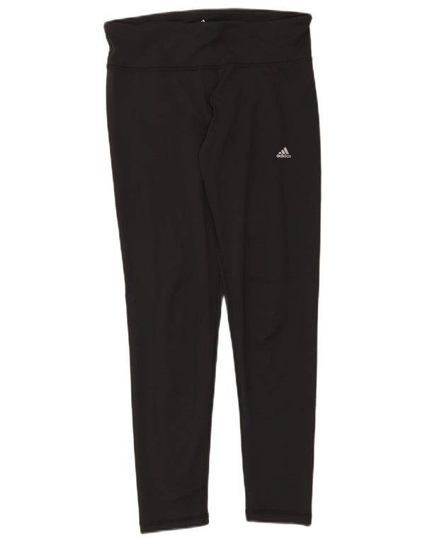 Leggings Climalite Adidas pentru femei UK 12/14 Poliester mediu negru
