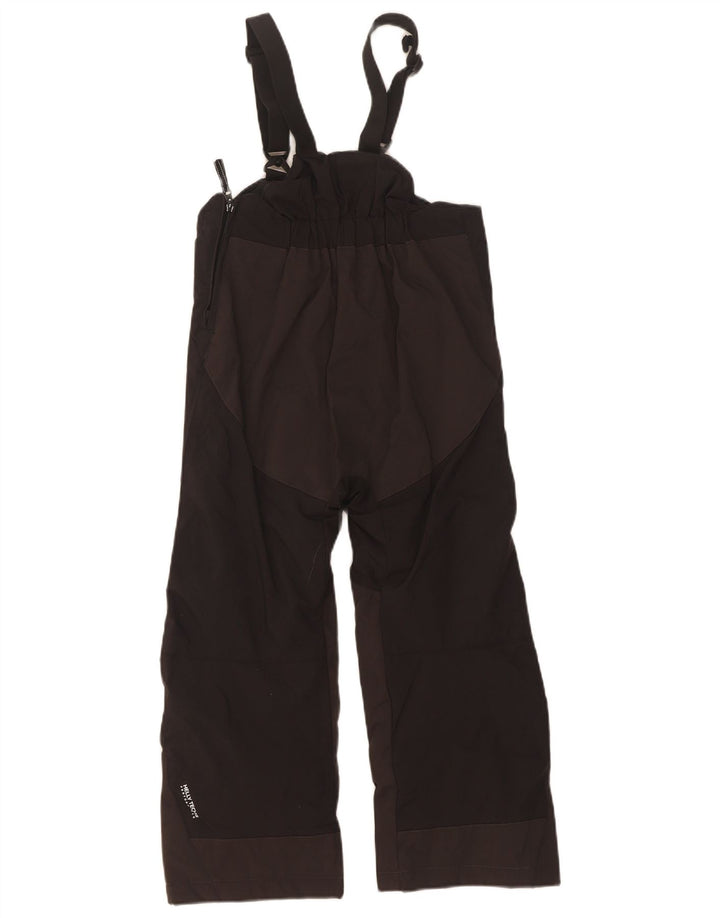 Helly Hansen Pantaloni De Schi Salopete Grafice Baieti 5-6 Ani Poliamida Neagra