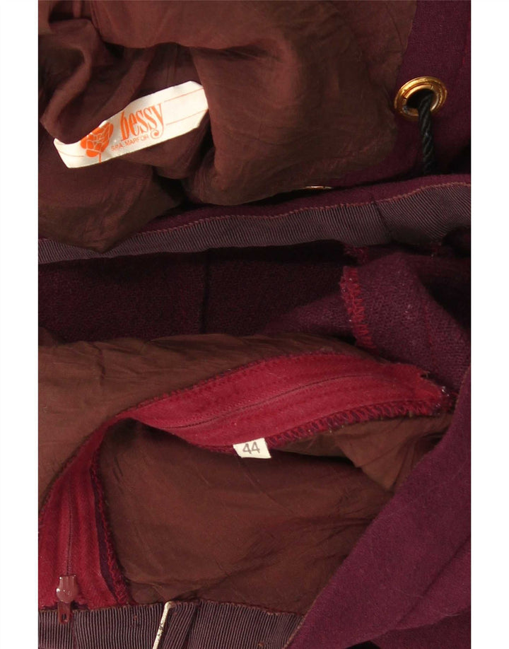 Costum 2 piese Vintage pentru femei IT 44 Medium W24 L29 Mov